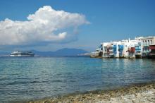 Excursión por la isla de Mykonos Imagen de una de las playas de la isla de Mykonos