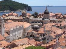Imagen panorámica de la ciudad de Dubrovnik