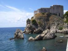 Excursiones Crucero: Dubrovnik Foto de un acantilado de la ciudad de Dubrovnik