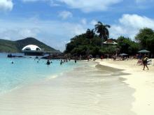 Playa de la isla de St Thomas