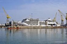 Construcción del Silver Spirit