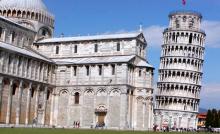 Florencia y Pisa, dos destinos a visitar en Livorno Imagen de la torre de Pisa