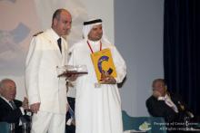 Imagen del capitán del Costa Deliziosa