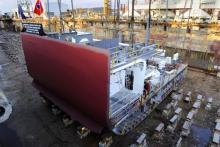 Foto de una parte del buque