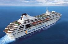 Imagen del navío Gemini de la compañía Happy Cruises