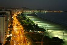 Santos vista nocturna