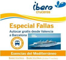 Cartel del crucero fallas