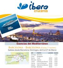 Cartel del crucero Esencias del mediterraneo