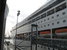 Imagen de la eslora del Grand Mistral de Iberocruceros