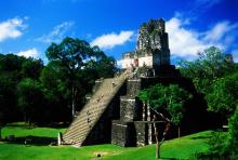 Foto de una de las ruinas mayas que se encuentra en Guatemala