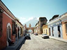Imagen de las calles de Guatemala