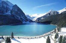 Fotografía de los Grandes Lagos en invierno