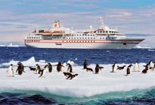 Hapag Lloyd se estrena en Oriente y Rusia Imagen del Hanseatic en la costa oriente de Rusia