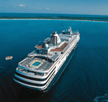 Holland America: Crucero a canarias de siete noches de duración El MS Ryndam navegando en alta mar