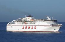 Imagen del buque Volcan del TEide de la naviera Armas