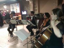 orquesta del Titanic Barcelona acogió la última cena del Titanic