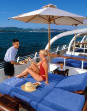 Imagen del servicio prestado a bordo