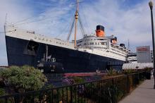 Imagen del Queen Mary convertido en hotel-museo