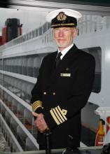 Imagen de Christophe RYnd, capitán del Queen Mary 2