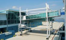 Imagen de la terminal del Bayport de Houston