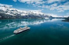 Imagen de un crucero por la Alaska