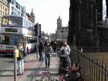 Imagen del centro de Edimburgo (Escocia)