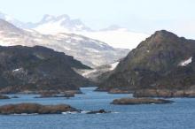 Imagen de los fiordos de Christian Sund