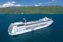 Foto aérea del MSC Lirica