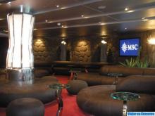The Aft Lounge Interior del Aft Lounge del MSC Splendida