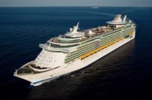 Imagen aérea del Liberty of the seas