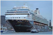 Foto frontal del Mein Schiff