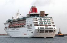 Foto de la popa del Pullmantur Empress