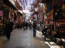 El mercado árabe de Casablanca