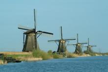 Molinos de viento de Kinderdijk
