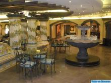 Fuente situada en la piazzeta