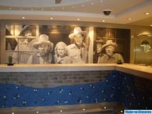 Imagen de vaqueros al final del Tex Mex