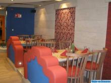 Las mesas cuadradas del Tex Mex