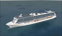 NCL construirá dos barcos más pequeños pero más bonitos Foto virtual del posible nuevo barco de NCL