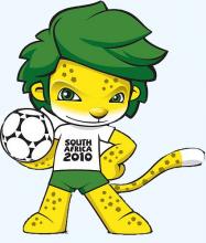 Imaen de la mascota de Sudafrica 2010