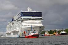 Fotografía frontal del Norwegian Epic