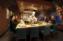Norwegian Epic ofrecerá una variada selección de gastronómica Imagen del restaurante teppayanki