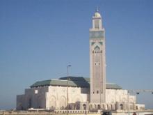 Imagen de la mezquita de Hassan II
