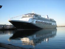 Foto de un barco de Holland America