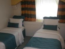 Fotografía de un camarote doble exterior superior