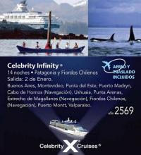 Crucero Patagonia y Fiordos Chilenos