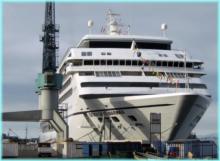 Imagen de una embarcación en el puerto del Callao