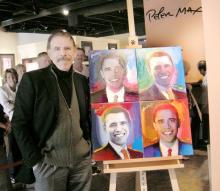 Peter Max será el encargado de pintar el casco del Norwegian Breakaway Imagen de Peter Max