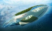 Imagen de un buque ecologico