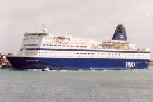 Imagen del mítico barco Pride of Bilbao