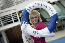 Sea Princess Imagen de azafata en el Sea Princess
